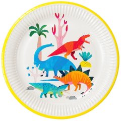 Одноразові тарілки серії Dino Talking Tables DINO-PLATE