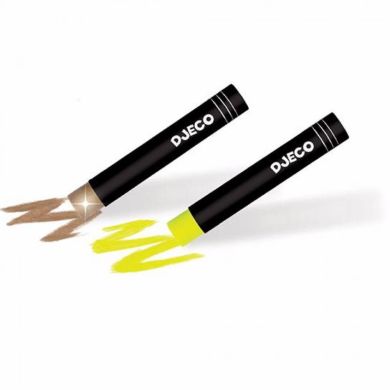 Пастельні олівці 8 кольорів Djeco DJ09749