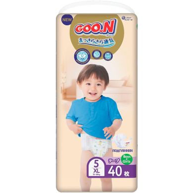 Подгузники японские Goo.N Premium Soft для детей 12-20 кг (Размер 5(Xl) на Липучках унисекс 40 Шт) 863226 4902011862263