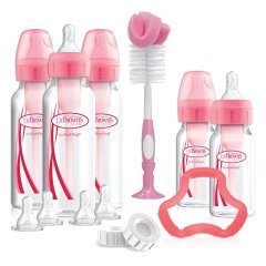 Подарочный стартовый набор для новорожденного Dr. Brown's с 0 до 9 месяцев розовый SB05305-ESX, Розовый