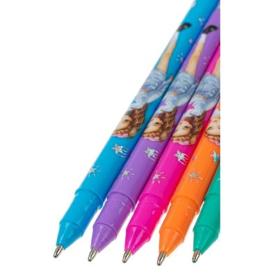 Ручки гелеві кольорові з блискітками TOP Model 045935