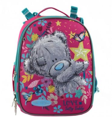 Рюкзак для дівчинки шкільний 1 Вересня My Teddy Bear H-25, каркасний 556191, S