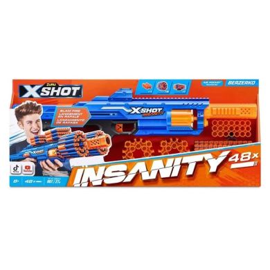 Швидкострільний бластер X-Shot Insanity-Berzerko 8 Shot (48 патронів), 36610R