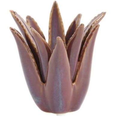 Свічник &Oslash;11,5x11,5 см CACTUS кераміка темно-фіолетовий Light&Living 6061587