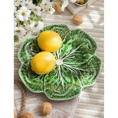 Тарілка Cabbage зелен Bordallo Pinheiro 65000442