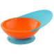 Тарелка глубокая Catch Bowl оранжево-голубая, Boon B260, Оранжевый
