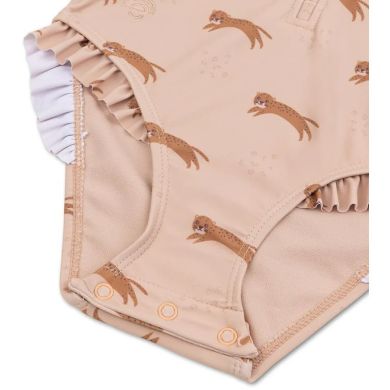 Цілісний купальник Коричневий Леопард Animal 86/92 Swim Essentials 2024SE1106