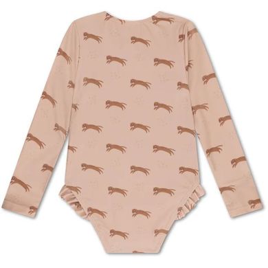 Цілісний купальник Коричневий Леопард Animal 86/92 Swim Essentials 2024SE1106