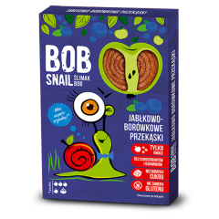 Цукерки Bob Snail натуральні яблучно-чорничні 60 г 4820162520392