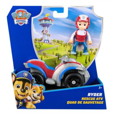 Щенячий патруль: базовый спасательный автомобиль с водителем Райдер Paw Patrol SM97237/6071212