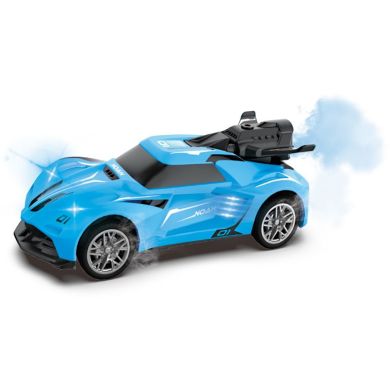 Автомобиль Spray Car на р/к Sport (голубой, 1:24, свет, выхлопная пара) SL-354RHBL