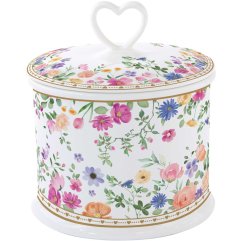 Банка для пирожных &Oslash;14см, H16см, с крышкой в ​​форме сердца MON AMOUR POZZI MILANO 3109MAMO