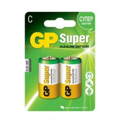 Батарейка GP Super Alkaline, 14A, LR14, C 4891199000010