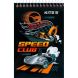 Блокнот на спирали Kite Hot Wheels А6, 48 листов, нелинированный HW24-196