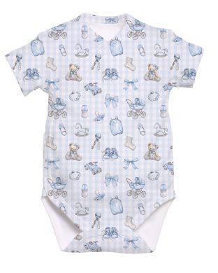 Боди 1-3 My Little Pie Fancy Blue 1/3 месяцев (56-62) BSHL005