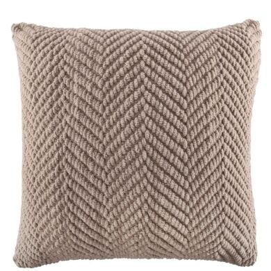 Декоративная подушка RENEE, 45&times;45 см, тауп Tiseco 3614TAUPE, 45 x 45