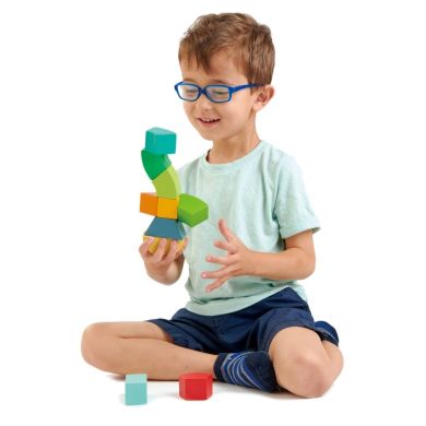 Іграшка з дерева Первинні маг блоки Tender Leaf Toys TL8614, Різнокольоровий