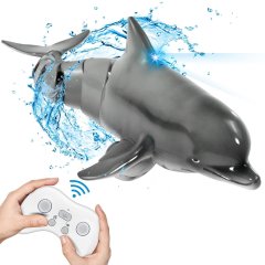 Игрушечный Дельфин на радиоуправлении, серый 18006-42.