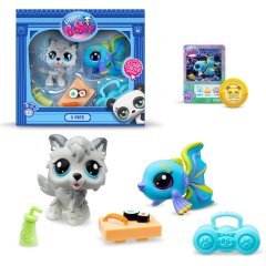 Игровой набор LITTLEST PET SHOP РОК-Н-РОЛЬНЫЕ СУШИ (2 фигурки, аксессуар.) 526