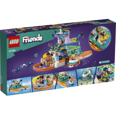 Конструктор Човен морської рятувальної бригади LEGO Friends 41734