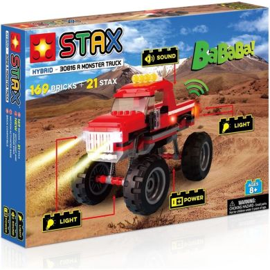 Конструктор електронний STAX Monster Truck червоний LS-30816