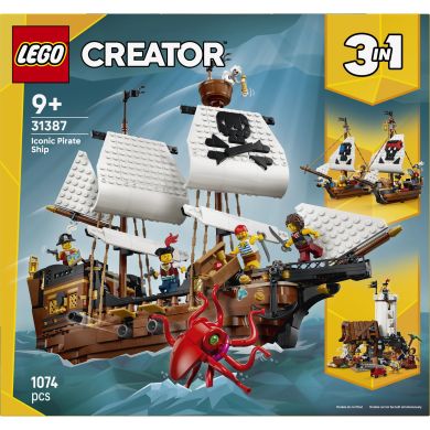 Конструктор Культовый пиратский корабль Lego Creator 31387