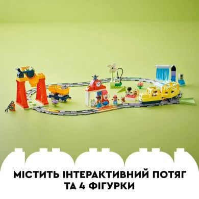 Конструктор Большой интерактивный общественный поезд LEGO DUPLO Town 10428