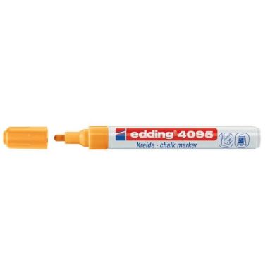 Меловой маркер Window e-4095 2-3 мм круглый оранжевый Edding e-4095/06