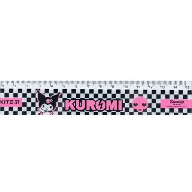 Лінійка пластикова, 15 см Hello Kitty HK24-090-1