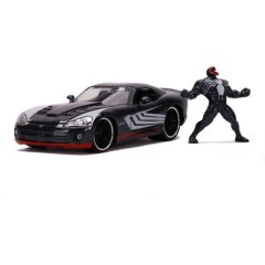 Машина металлическая Jada Марвел Человека-Паук Dodge Viper SRT10 2008 + фигурка Венома 1:24 253225015