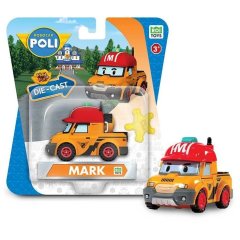 Металлическая коллекционная машинка робокар МАРК DIE CAST Robocar Poli MRT-0604