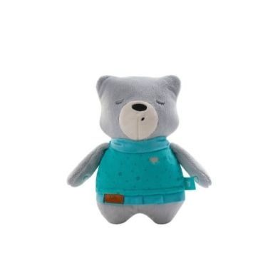 Мягкая игрушка для сна MyHummy Teddy Bear Lily с датчиком сна 5907637944736, Серый