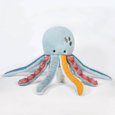 М'яка іграшка DouDou Райдужна медуза Колекція Морські скарби 35 см HO3033