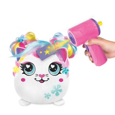 Набор DIY AIRBRUSH PLUSH Hair'iffic Сделай прическу Сердце с игрушечным аэрографом AIR040/2