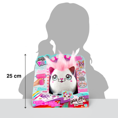 Набор DIY AIRBRUSH PLUSH Hair'iffic Сделай прическу Сердце с игрушечным аэрографом AIR040/2