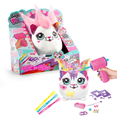 Набор DIY AIRBRUSH PLUSH Hair'iffic Сделай прическу Сердце с игрушечным аэрографом AIR040/2