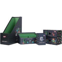 Набор настольных органайзеров Yes Minecraft 4 предмета, картон 708625