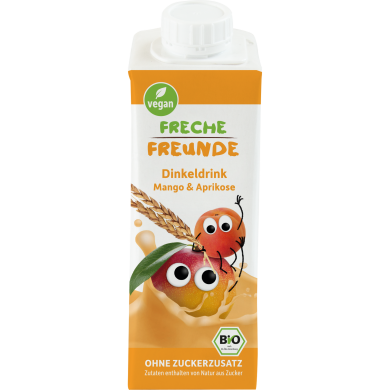 Органическое растительное молоко Freche Freunde из спельты Манго-абрикос 250 мл 523391