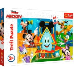 Пазлы 24 Maxi Mickey&friends Микки Маус и друзья Trefl 14351