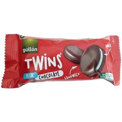 Печиво Gullon Twins сендвіч в молочному шоколаді, 42 г T4036 8410376028423
