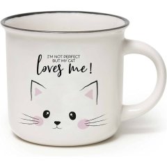 Фарфоровая чашка Котик Legami CUP0014
