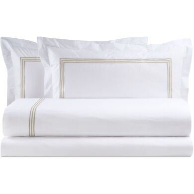 Постель ZOE (простыня 250*290, пододеяльник 180*200+30, наволочка 50*80) Corda Biancoperla