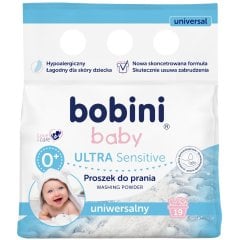 Стиральный порошок универсальный для дет. вещь. гипоаллергенный, 1,425 кг 19 стирок - 0+ Bobini 5900931048476