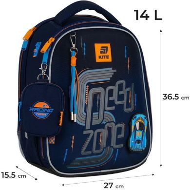 Рюкзак Kite Education каркасный 555 Speed ​​Zone K25-555S-3