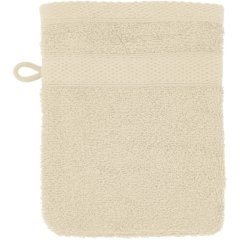 Полотенце-перчатка, 450 gr/m&sup2;, 15x21см (2шт), бежевый Tiseco 9159SAND