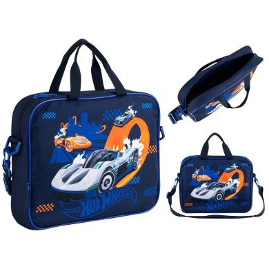 Шкільна текстильна сумка Kite A4, 1 відділення, 589 Hot Wheels HW25-589
