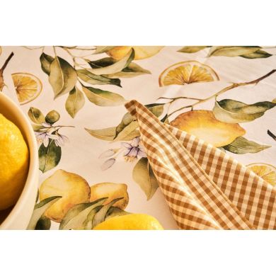 Скатерть LIMONAIA, 170*270 см. Biancoperla