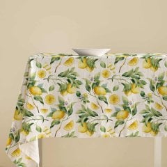Скатерть LIMONAIA, 170*270 см. Biancoperla