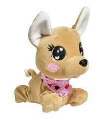 М'яка іграшка Собачка Chi Chi Love Baby Boo, інтерактивна, українська мова, виконує 12 команд, 60 звуків, 30 см, 2 + 5893500