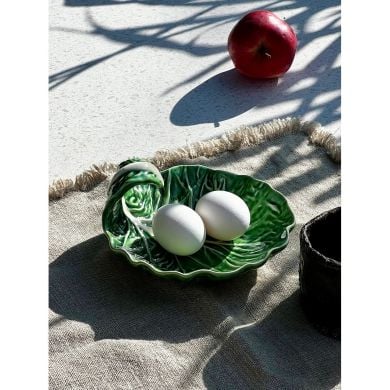 Тарілка середн. Cabbage зелен Bordallo Pinheiro 18,5 см 65000596